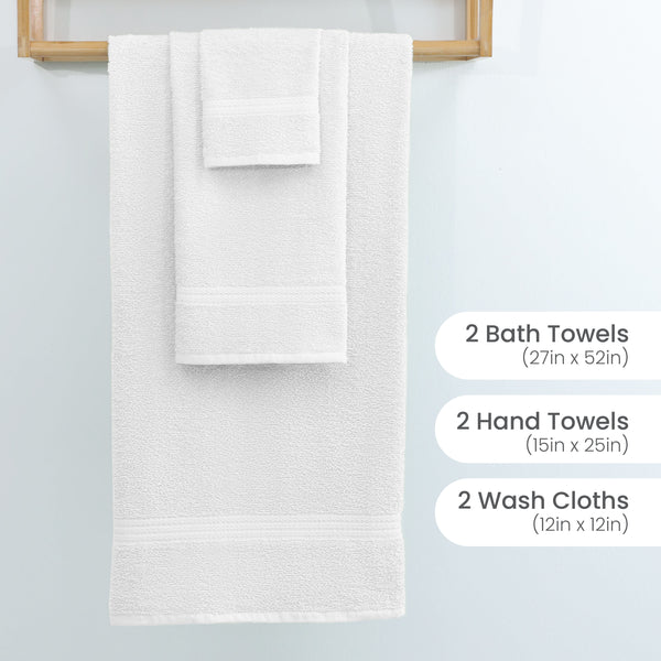 Martex Easy Living Everyday 6-Piece Towel Set