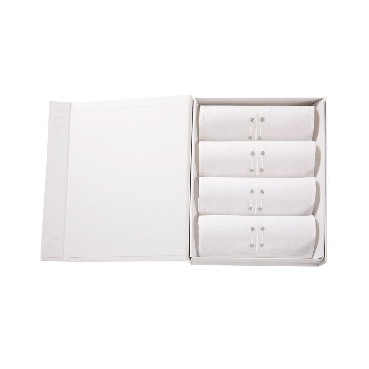 Yves Delorme Couture Piano Cocktail Napkins Set of 4