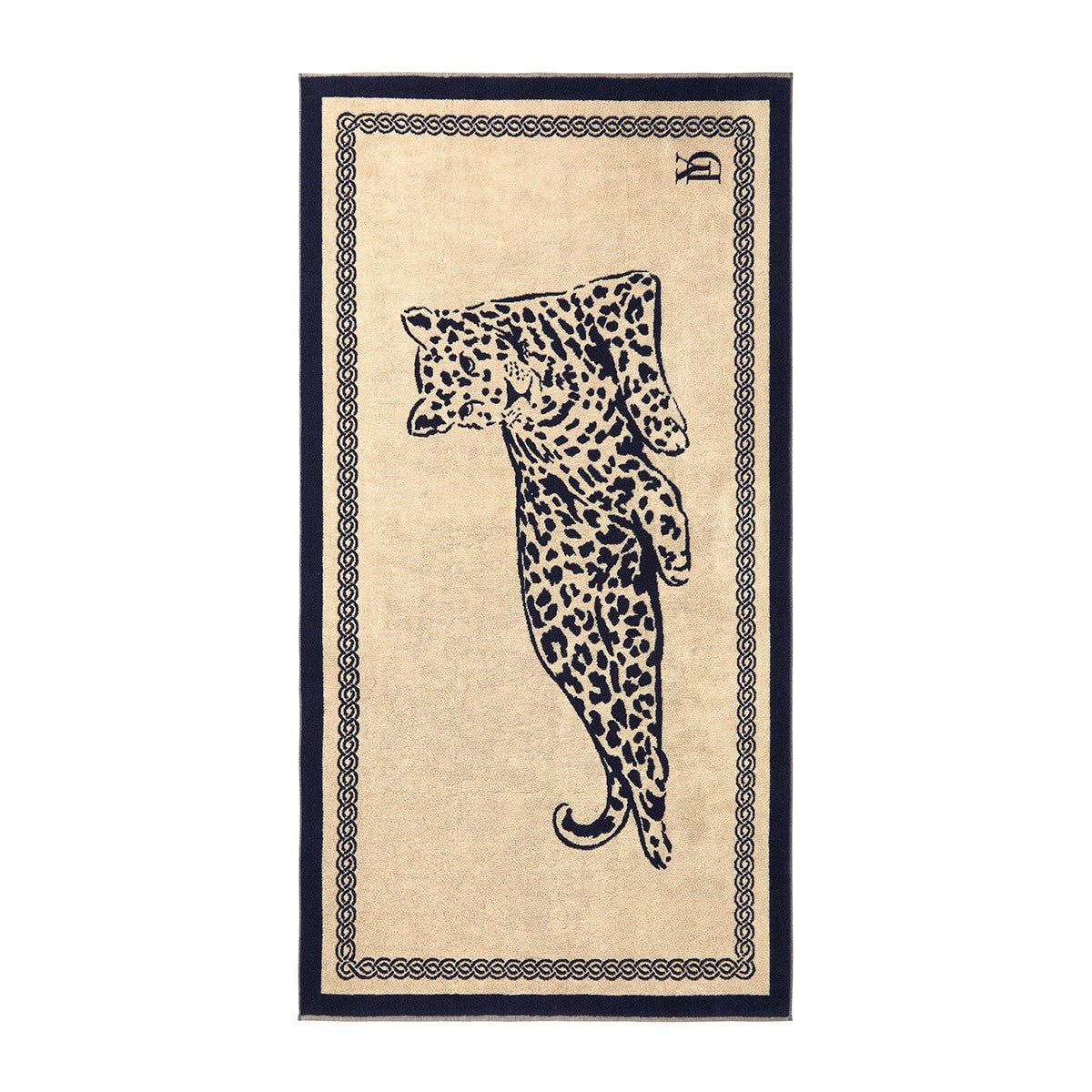 Yves Delorme Leopard Beach Towel