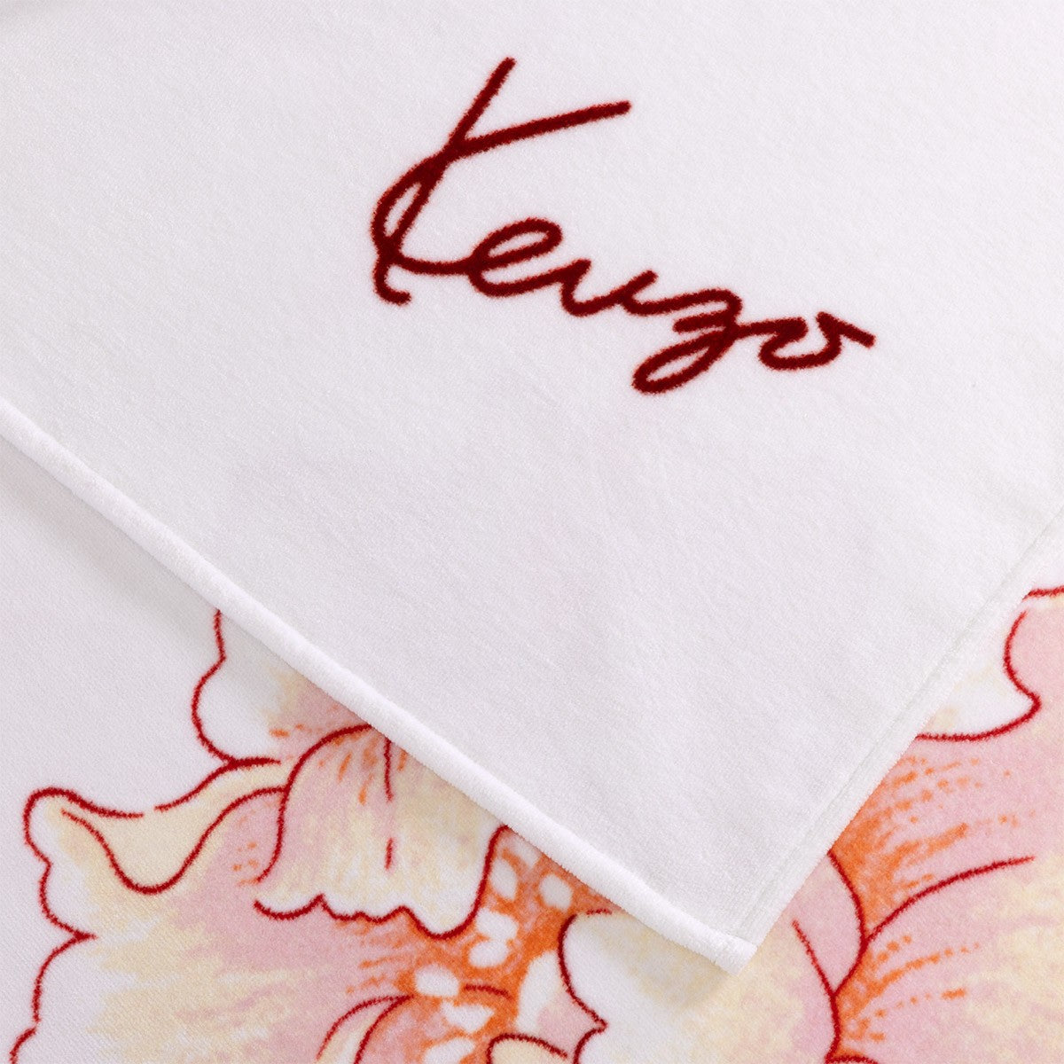 Kenzo K Peony Beach Towel