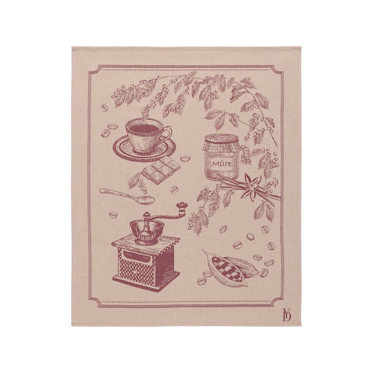Yves Delorme Cafe Tea Towel