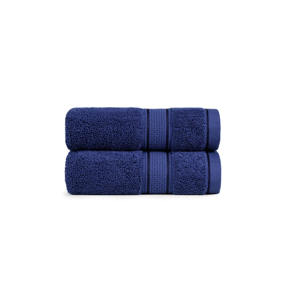 Indulgence 2Pc Hand Towel, Patriot Blue|600 GSM Cotton