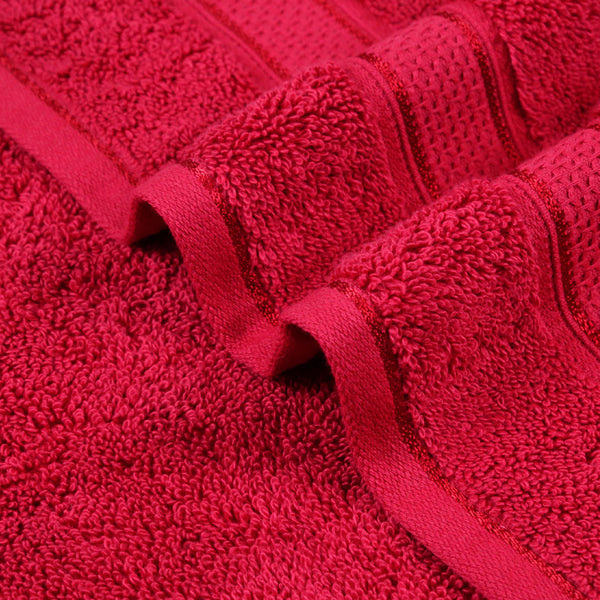 Indulgence 2Pc Hand Towel, Blood Red|600 GSM Cotton