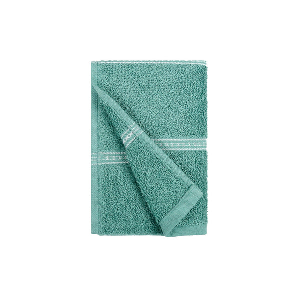 Urban Comfort 2 Pc Hand Towel Set, Shell Green| 450 GSM Cotton|Dry Fast