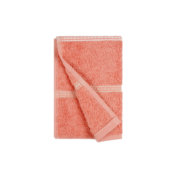 Urban Comfort 2 Pc Hand Towel Set, Brick Red| 450 GSM Cotton|Dry Fast