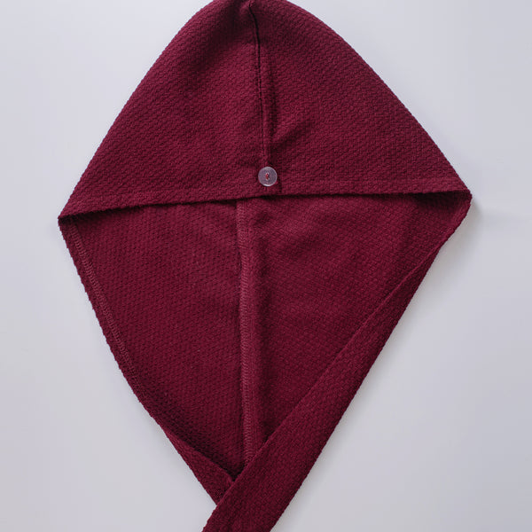 Urban Comfort Headwrap, Wine| 240 GSM Cotton
