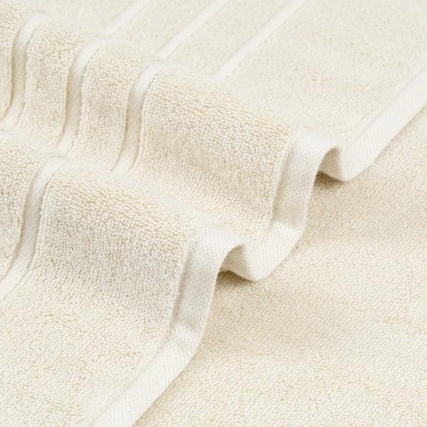 Luxe Home 2Pc Face Towel, Lamb's Wool| 600 GSM Cotton Bamboo