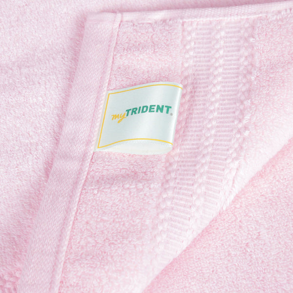 Luxury 3 Pc Face Towel Set, Blush Pink|625 GSM Premium Cotton| Antimicrobial