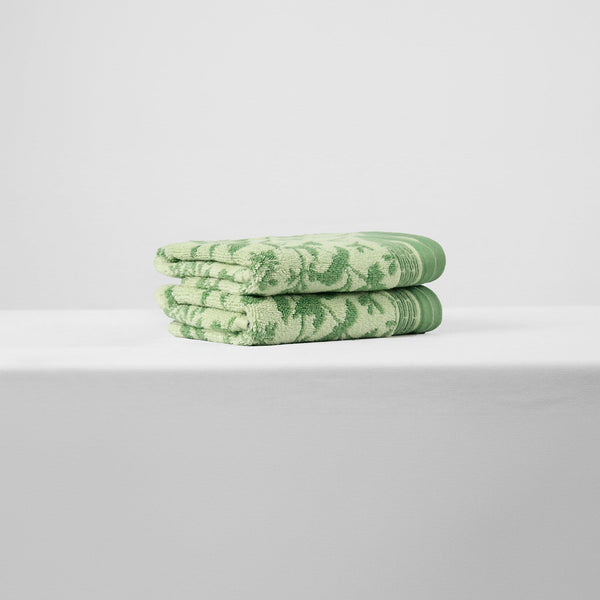 Indulgence Painterly Patterns 2 Pc Hand Towel Set, Amaryliss |575 GSM Cotton