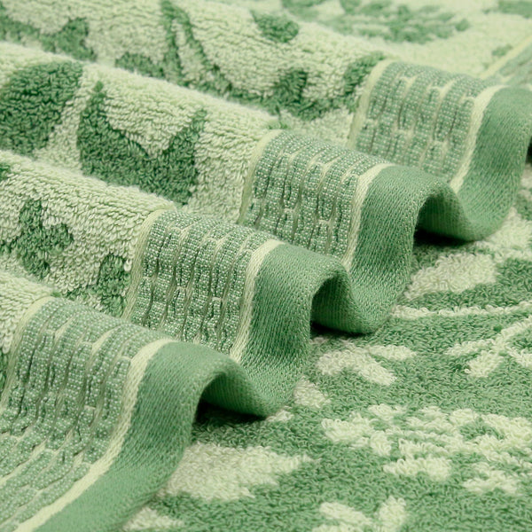 Indulgence Painterly Patterns 2 Pc Hand Towel Set, Amaryliss |575 GSM Cotton