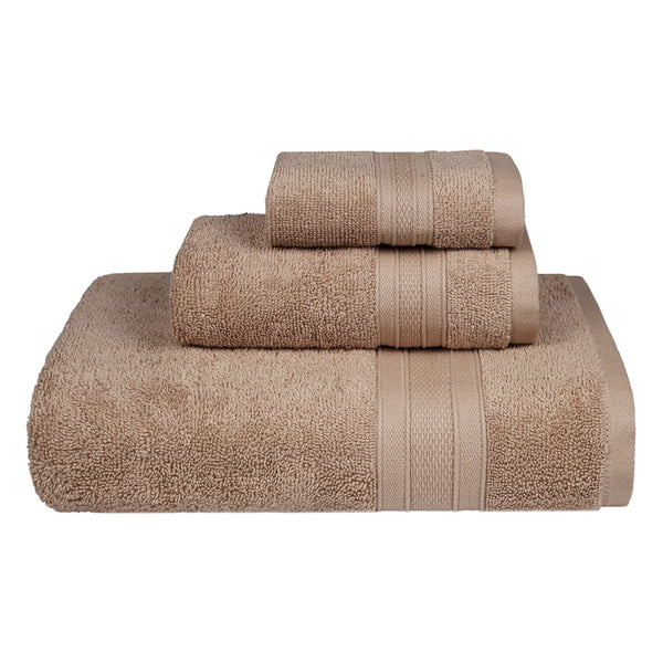 Soft Comfort 3Pc Towel Set, Acron|509 GSM Cotton|Air Rich Technology