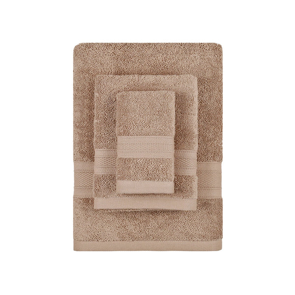 Soft Comfort 3Pc Towel Set, Acron|509 GSM Cotton|Air Rich Technology