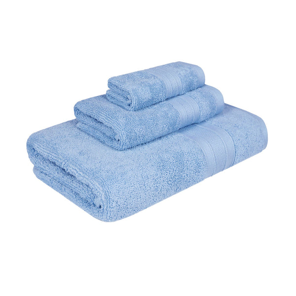 Soft Comfort 3Pc Towel Set, Allure|509 GSM Cotton|Air Rich Technology