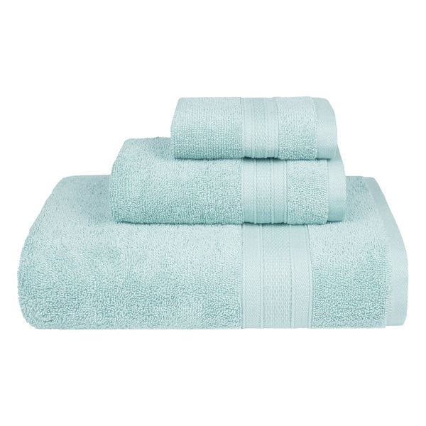 Soft Comfort 3Pc Towel Set, Nile Blue|509 GSM Cotton|Air Rich Technology