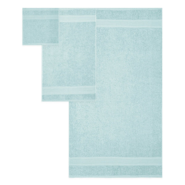 Soft Comfort 3Pc Towel Set, Nile Blue|509 GSM Cotton|Air Rich Technology