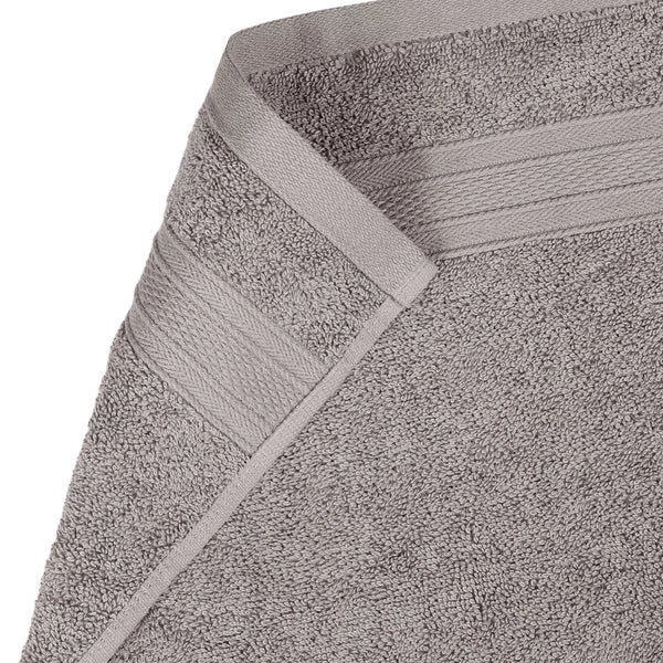 Soft Comfort 4Pc Hand Towel Set, Charcoal|509 GSM Cotton|Air Rich Technology