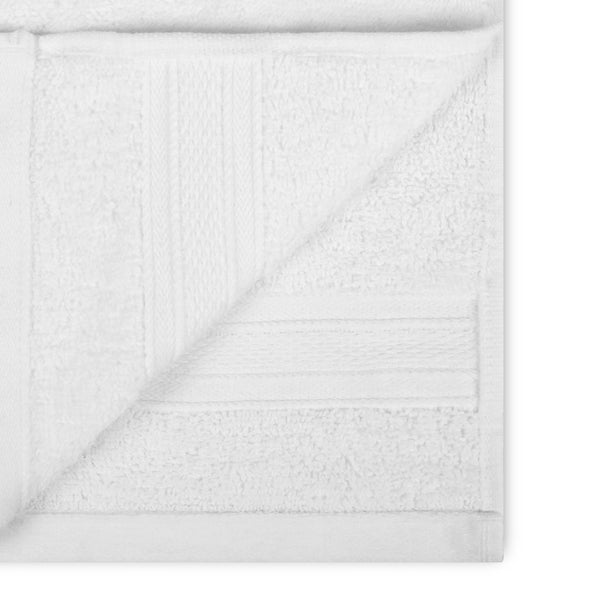 Soft Comfort 6Pc Face Towel Set, Acron,White|509 GSM Cotton|Air Rich Technology