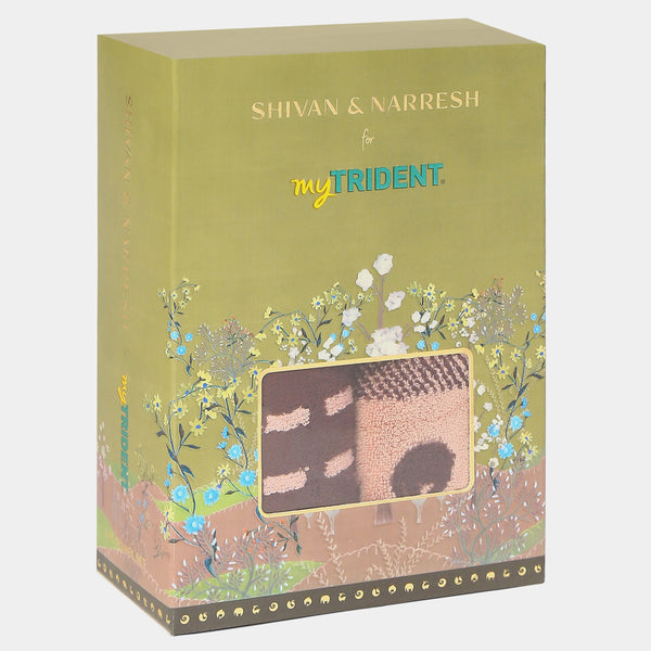 Shivan & Narresh 2Pc Bath Towel Gift Set, Morning Calm|400 TC Cotton