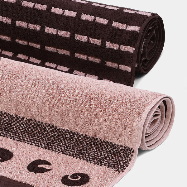 Shivan & Narresh 2Pc Bath Towel Gift Set, Morning Calm|400 TC Cotton