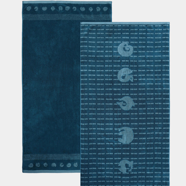 Shivan & Narresh 2Pc Bath Towel Gift Set, Surocco|400 TC Cotton