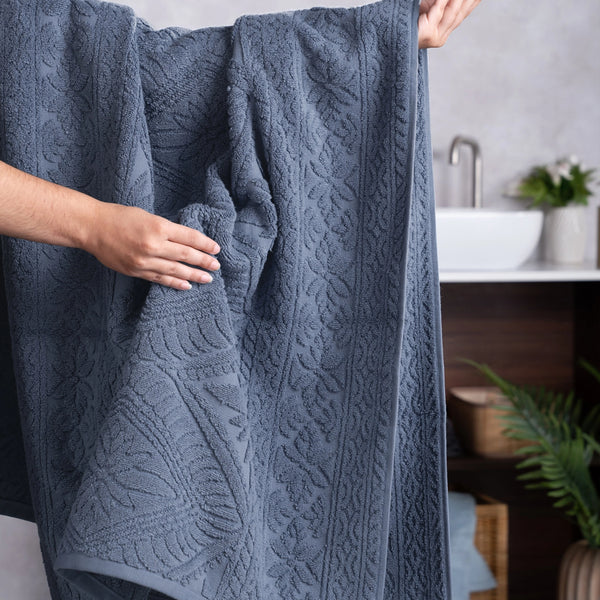 Classic Road to Jaipur 1 Pc Bath Towel, Shehnaz|550 GSM Cotton