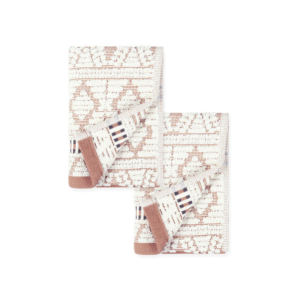 Indulgence By The Fireplace 2Pc Hand Towel Set, Pebble|600 GSM Cotton