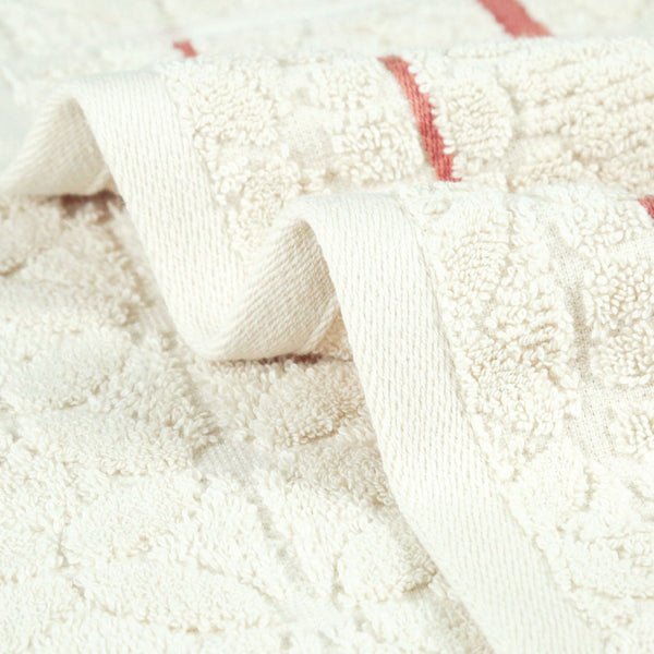 Indulgence By The Fireplace 2Pc Hand Towel Set, Ripple|600 GSM Cotton