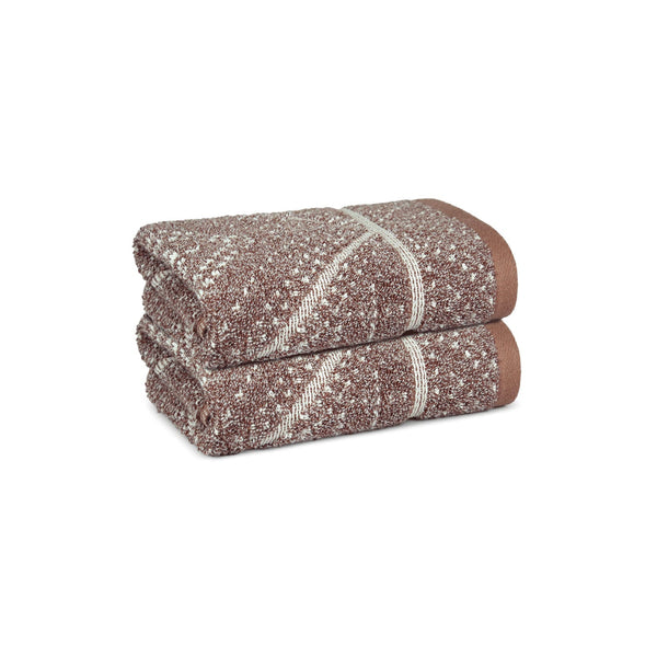 Indulgence By The Fireplace 2Pc Hand Towel Set, Arkin|600 GSM Cotton
