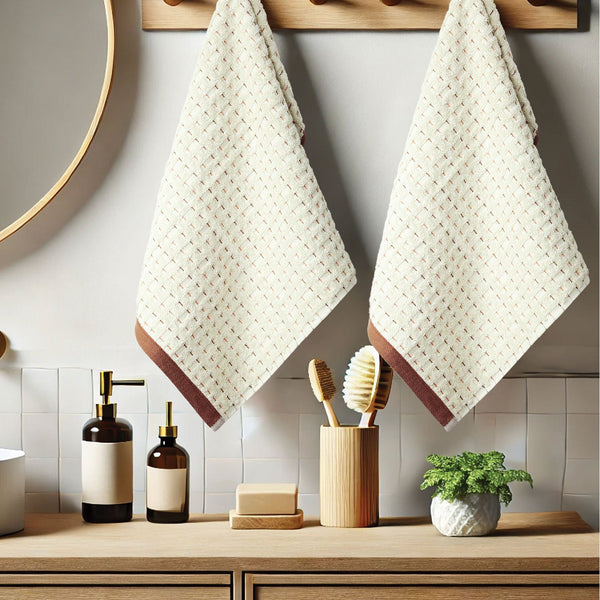 Indulgence By The Fireplace 2Pc Hand Towel Set, Odyssey|600 GSM Cotton