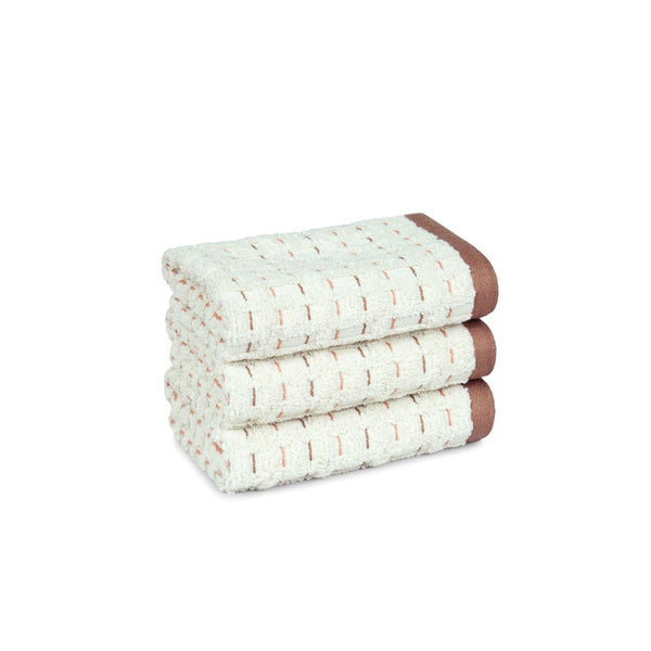 Indulgence By The Fireplace 3Pc Face Towel Set, Odyssey|600 GSM Cotton