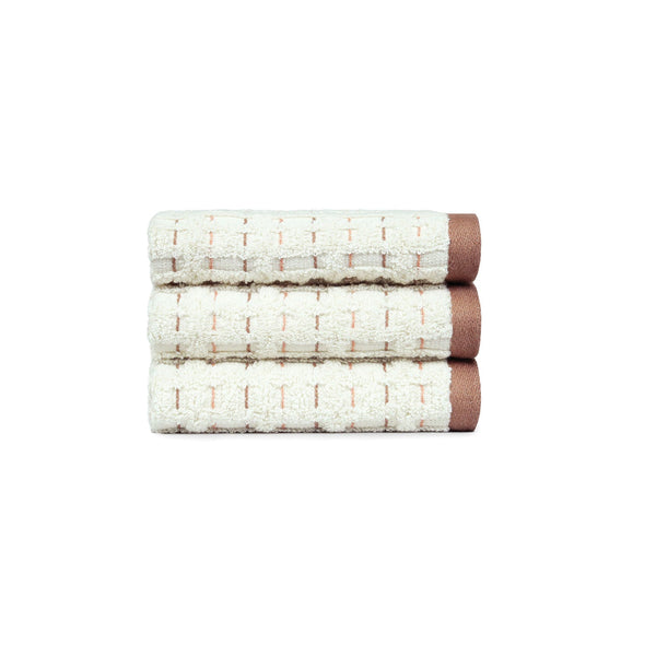 Indulgence By The Fireplace 3Pc Face Towel Set, Odyssey|600 GSM Cotton