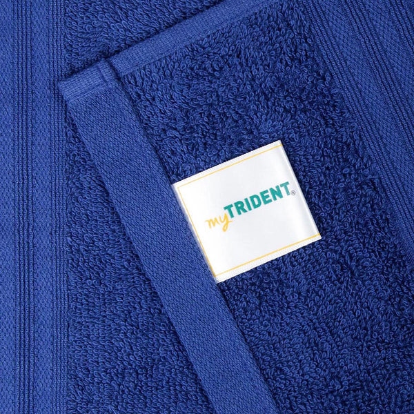 Celebration 4Pc Towel Gift set, Midnight Blue | 450 GSM Cotton