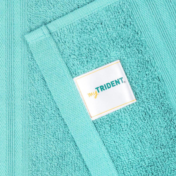 Celebration 4Pc Towel Gift set, Misty Green | 450 GSM Cotton