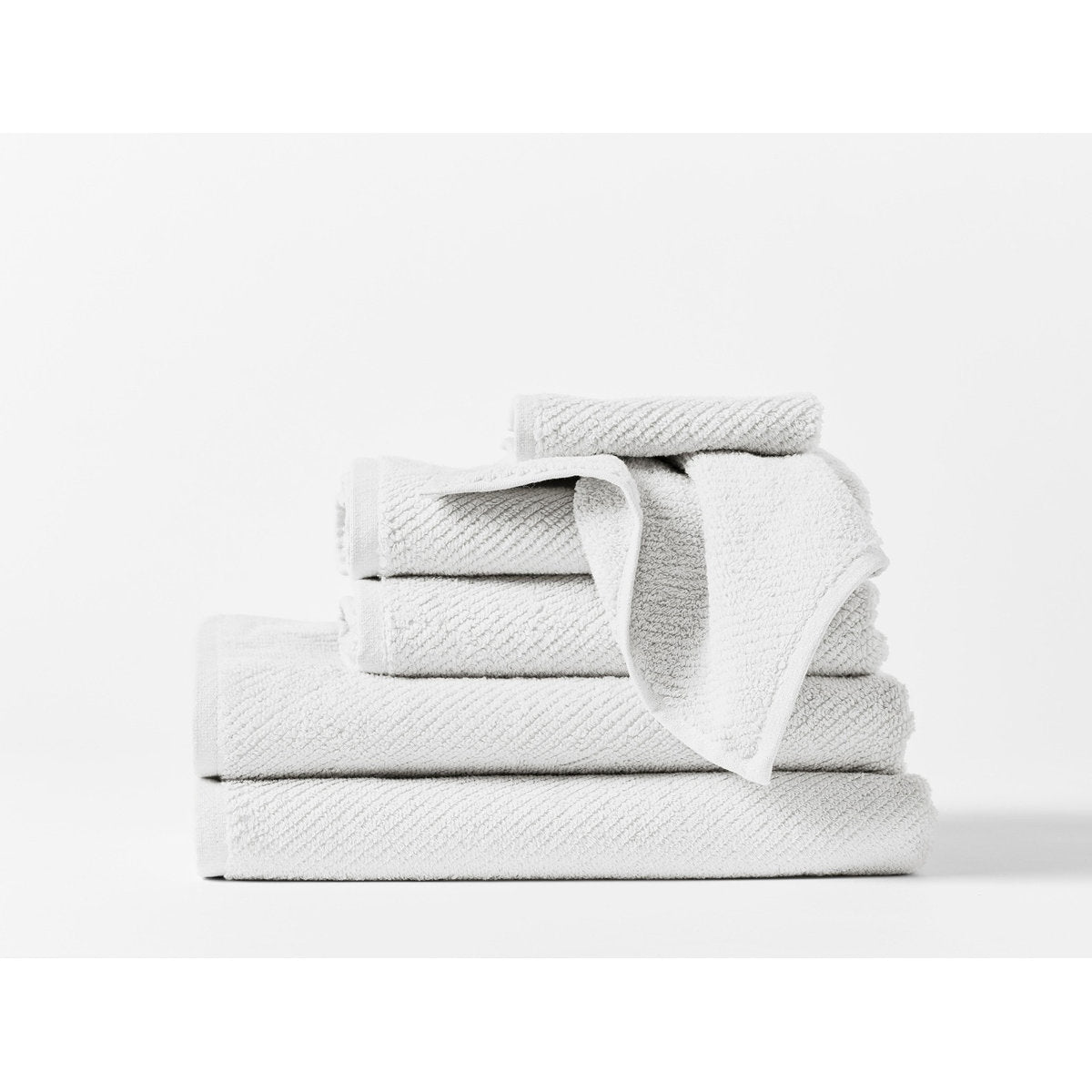 Air Weight Organic Towel Set (Set of 6)