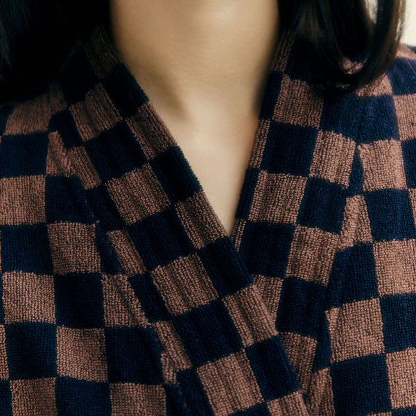 SULIS BATH ROBE
tabac & noir