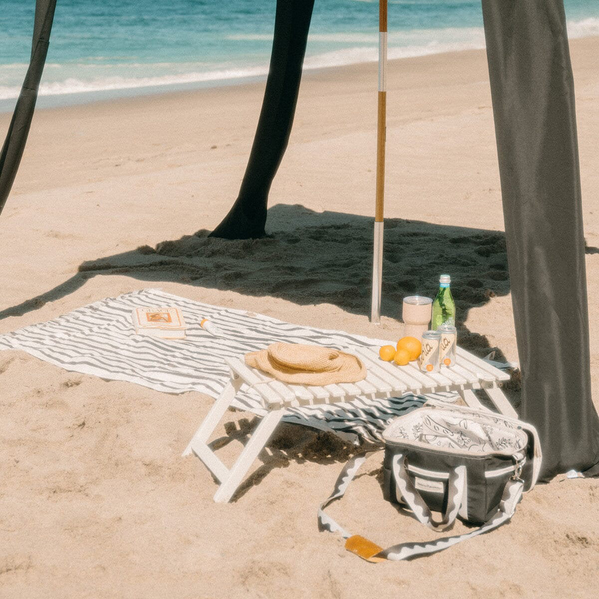 BEACH TOWEL - MONACO MIMOSA STRIPE