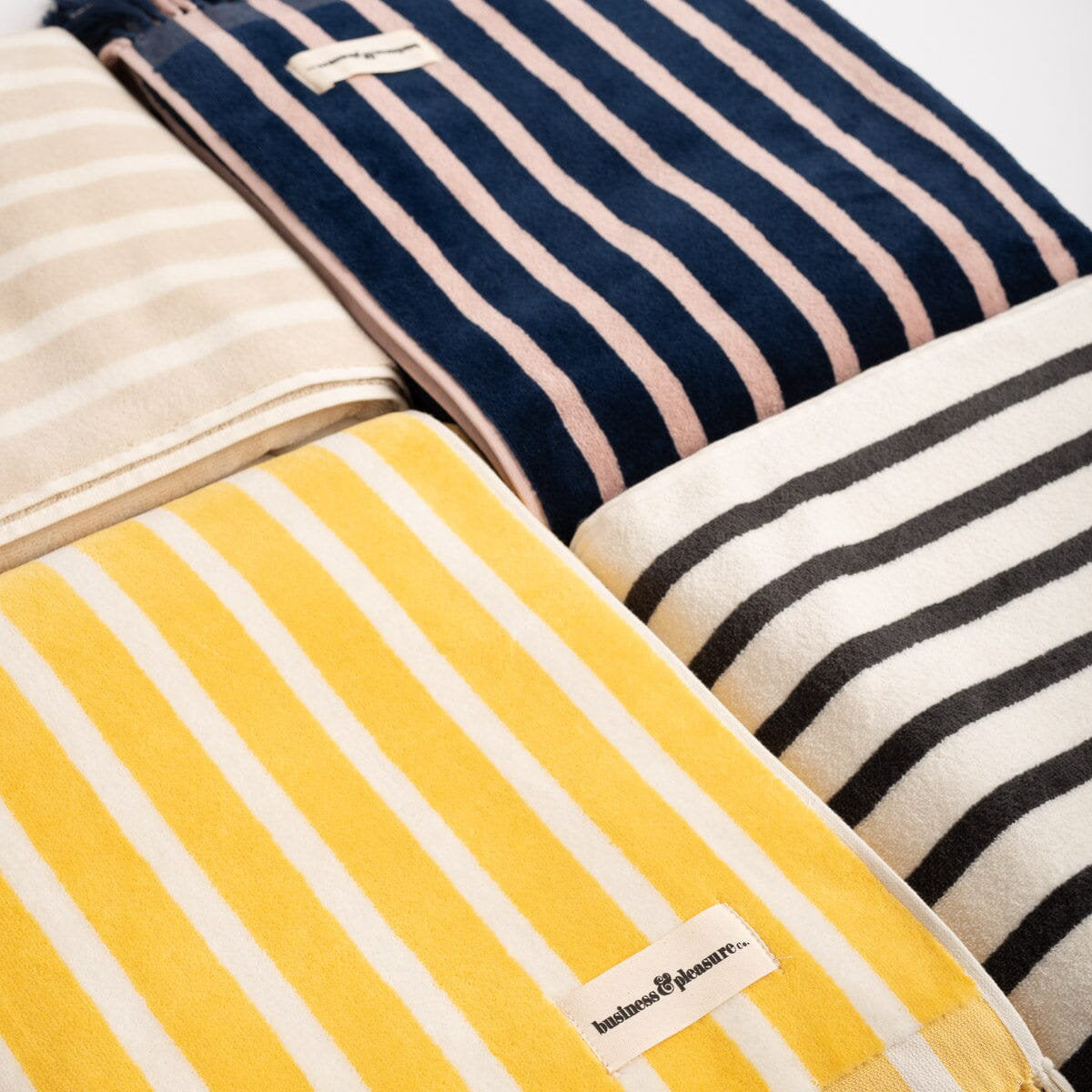 BEACH TOWEL - MONACO MIMOSA STRIPE
