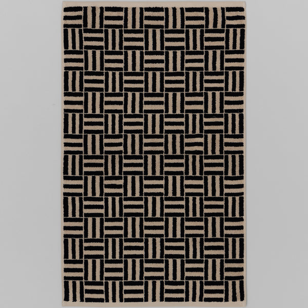SAROMA BATH MAT
sand & noir