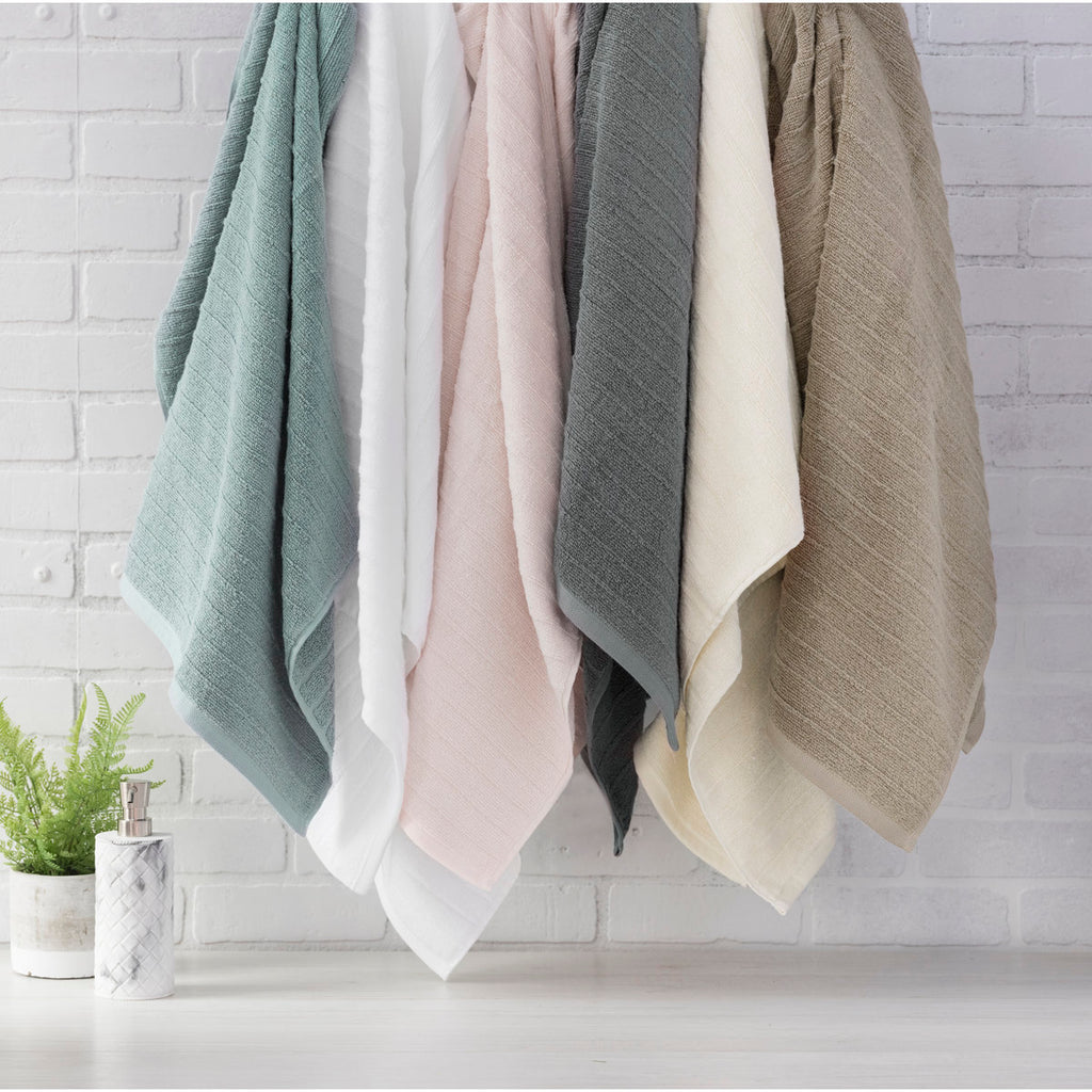 Iva 6 Piece 100% Cotton Towel Set