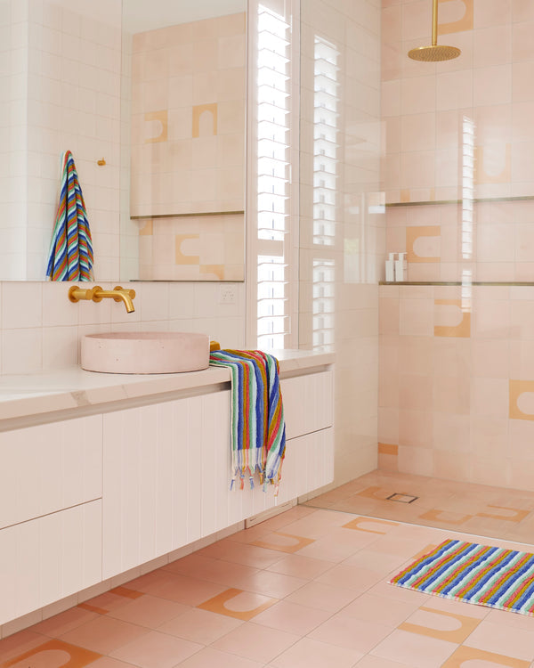 Madeira Stripe Turkish Hand Towel