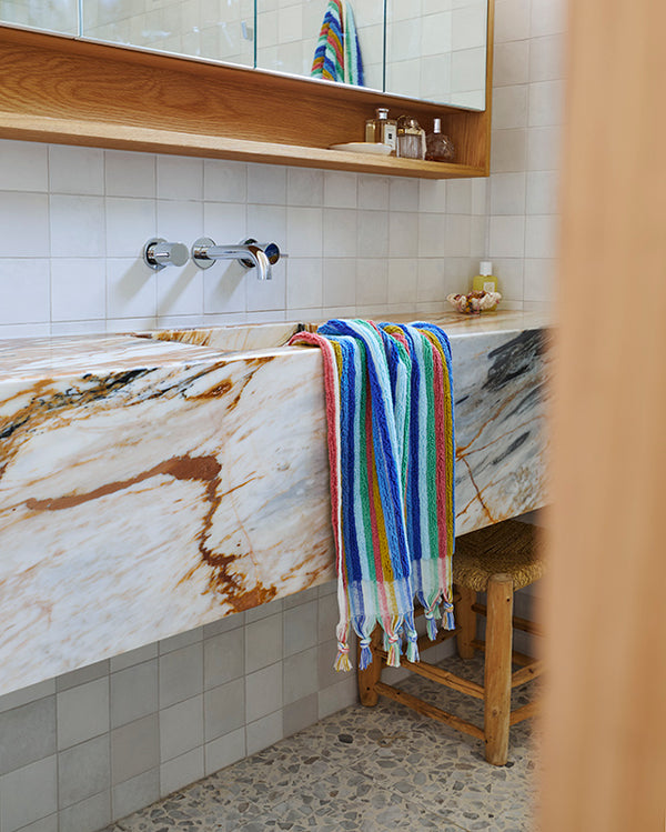 Madeira Stripe Turkish Bath Towel