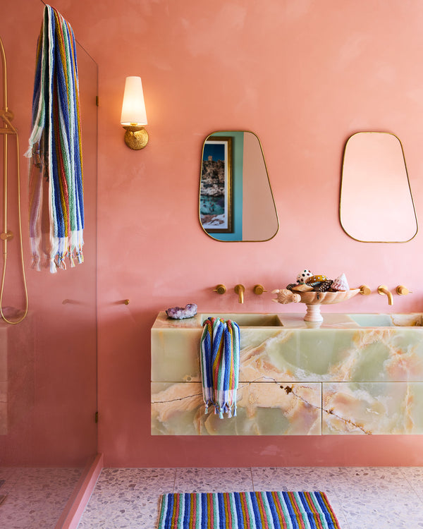 Madeira Stripe Turkish Bath Towel