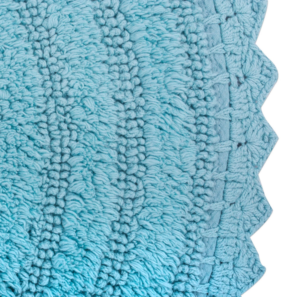 Lisk Cotton Blend Bath Rug