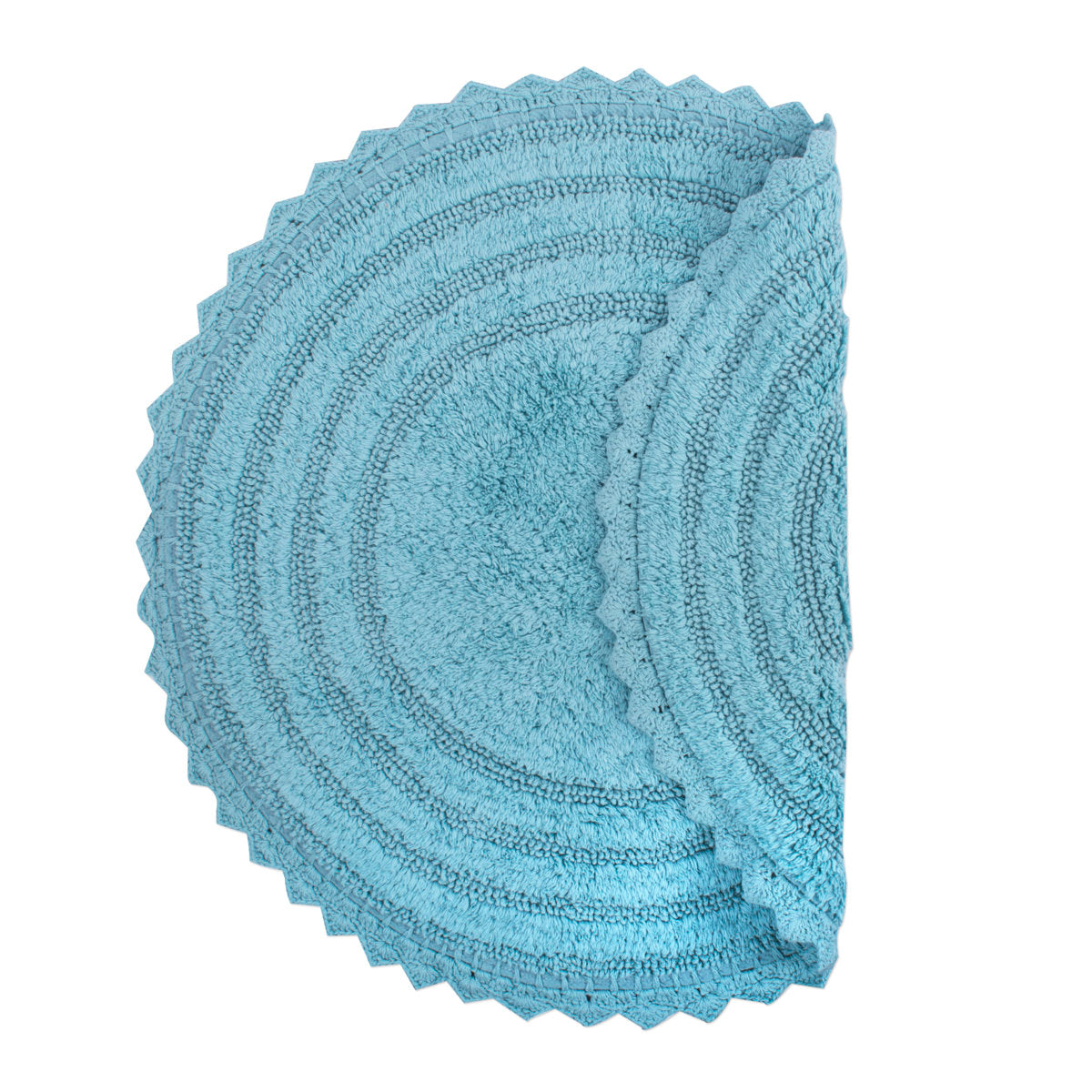 Lisk Cotton Blend Bath Rug