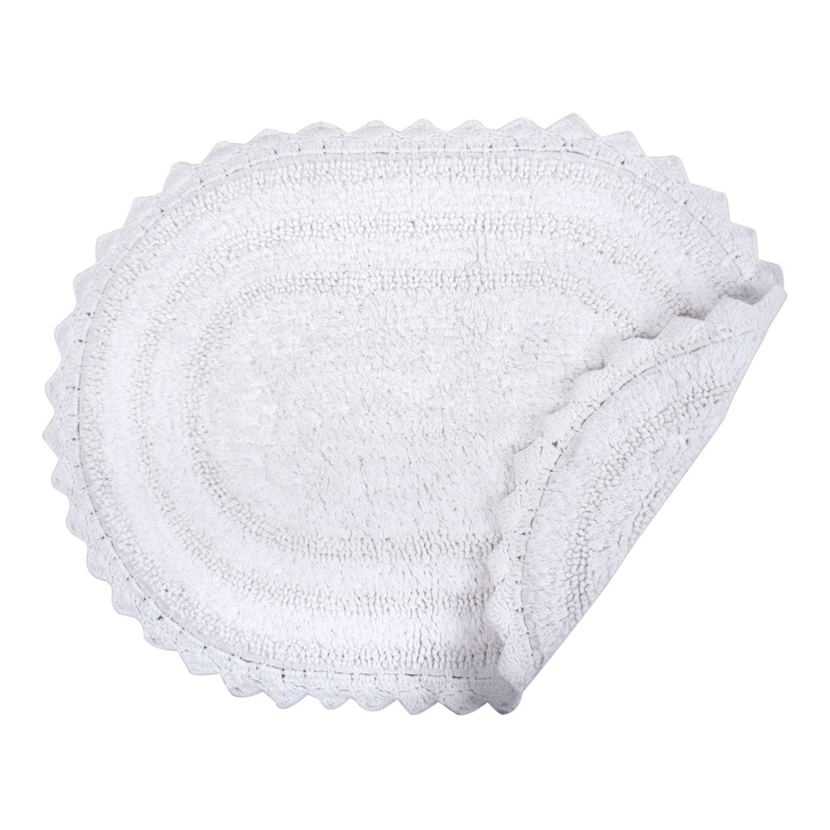 Lisk Cotton Blend Reversible Bath Rug