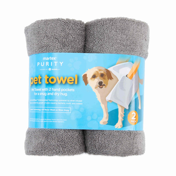 Martex Purity 2-Pack Pet Towel Set