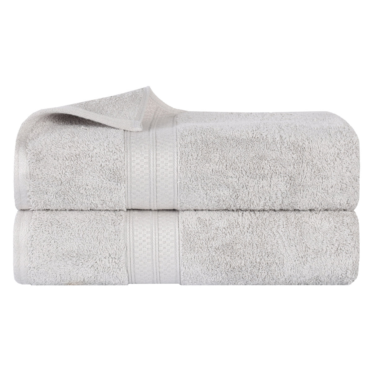Nolhan Rayon from Bamboo Cotton Blend Bath Towels (Set of 2)