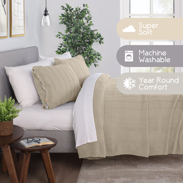 Vellux Malmo Blanket Set