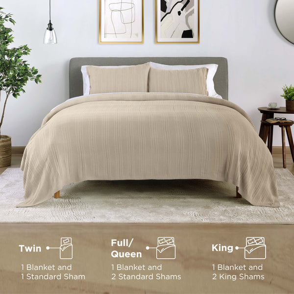 Vellux Malmo Blanket Set