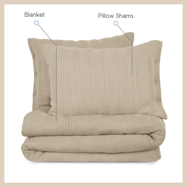Vellux Malmo Blanket Set